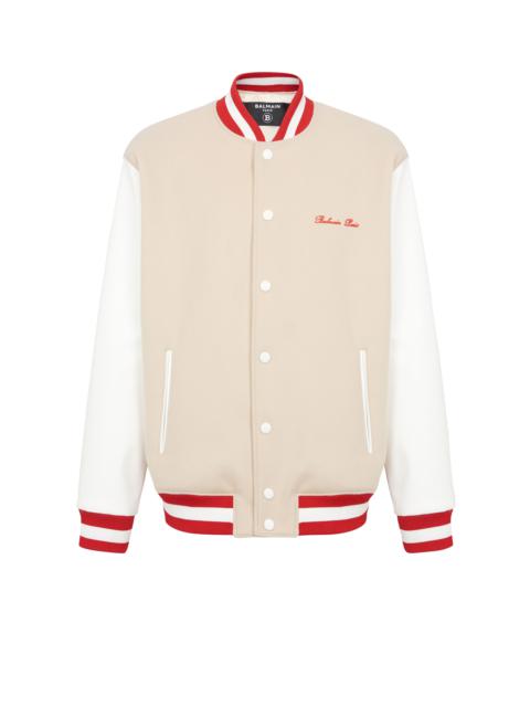 Balmain Signature bomber jacket