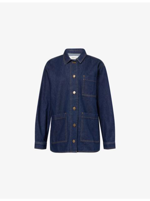Henny Relaxed-Fit Denim Overshirt