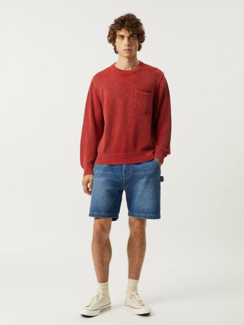 POCKET CREWNECK - RED