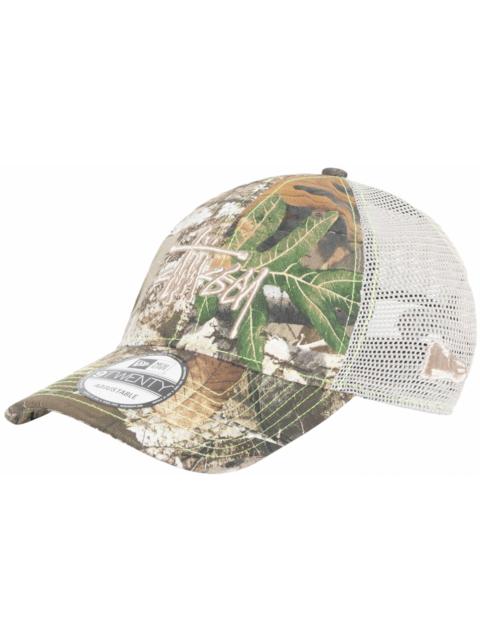 Stussy New Era 9Twenty Basic Trucker Real Tree Edge