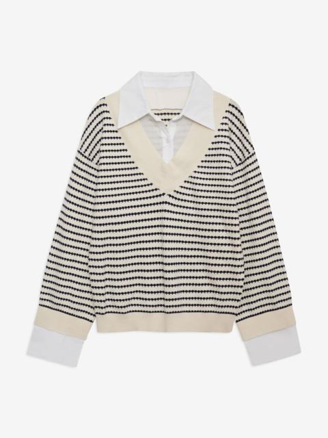 Regatta Stripe Knit Sweater