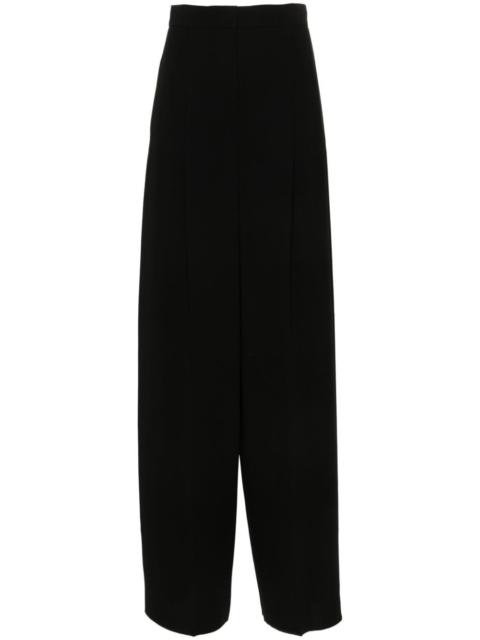 high-waist  palazzo trousers