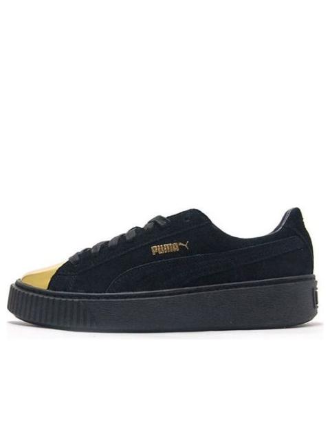 (WMNS) PUMA Suede Platform 'Gold' 362222-02