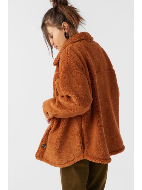 Heath High Pile Oversized Fleece Jacket