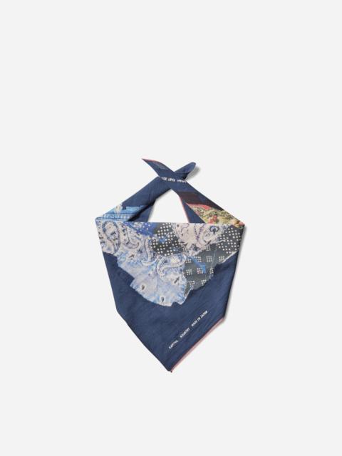 Fastcolor Selvedge Bandana (Bandanna Boro) Navy