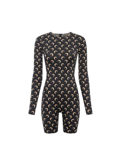 Recycled Moon Jersey Short Catsuit