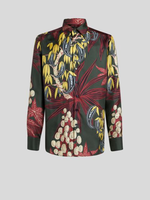 PRINTED SILK SHIRT