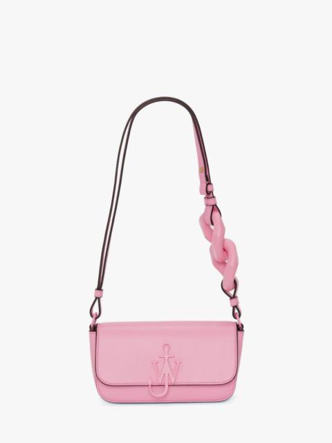 ANCHOR CHAIN BAGUETTE - LEATHER SHOULDER BAG