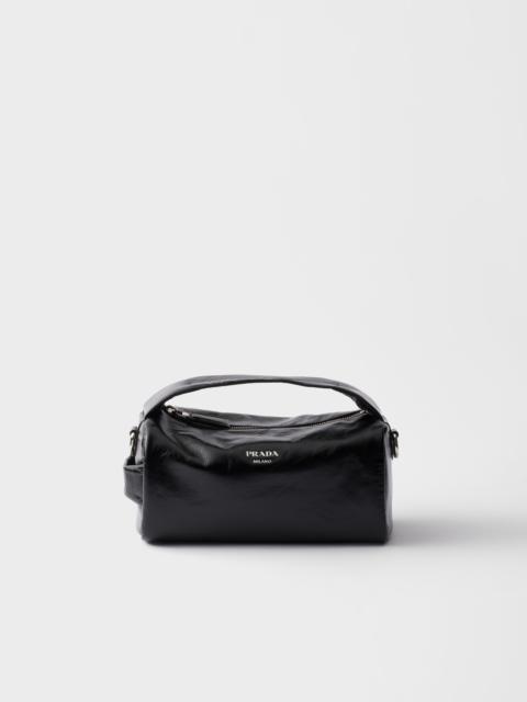Leather shoulder bag