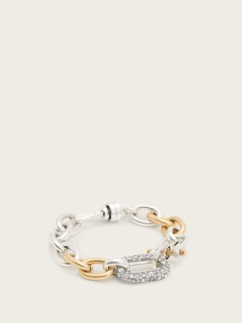 CADENCE TWO TONE CHAIN BRACELET