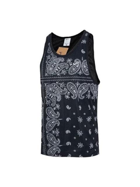 Nike Dri-fit Casual Breathable cashew Sleeveless Vest Black DH7372-010
