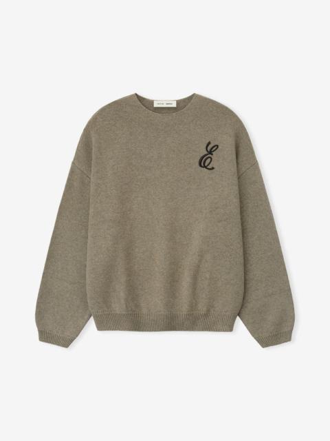 Waffle Crewneck Sweater