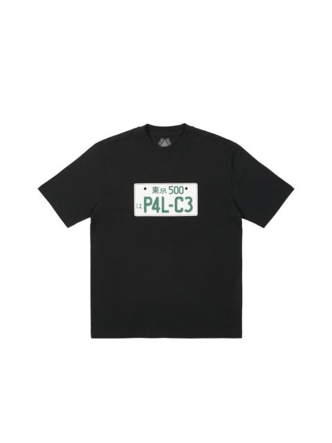 PLATE T-SHIRT BLACK