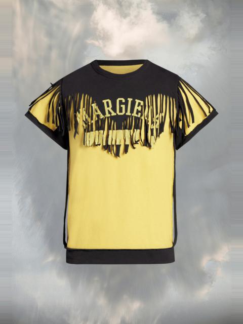 Décortiqué fringe T-shirt
