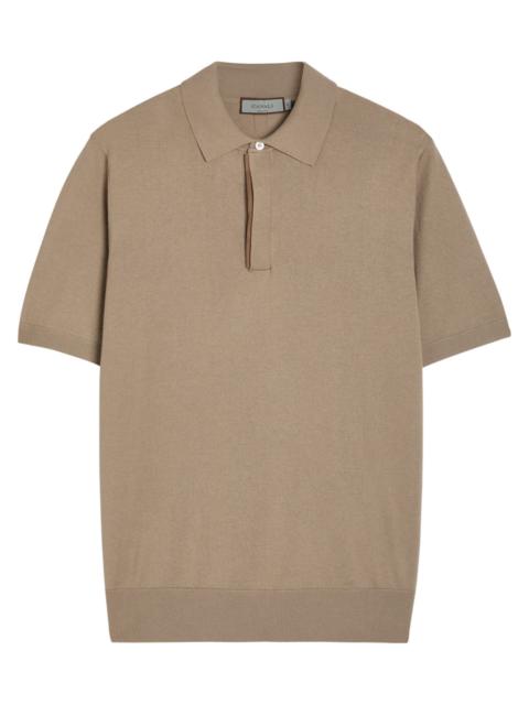 Canali Knit Polo Shirt