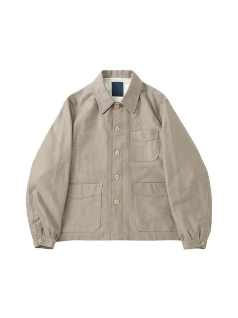 TRAVAIL COVERALL MOLESKIN GREY