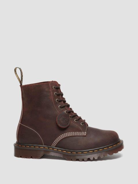 1460 Made in England Wax Commander Lace Up Boots