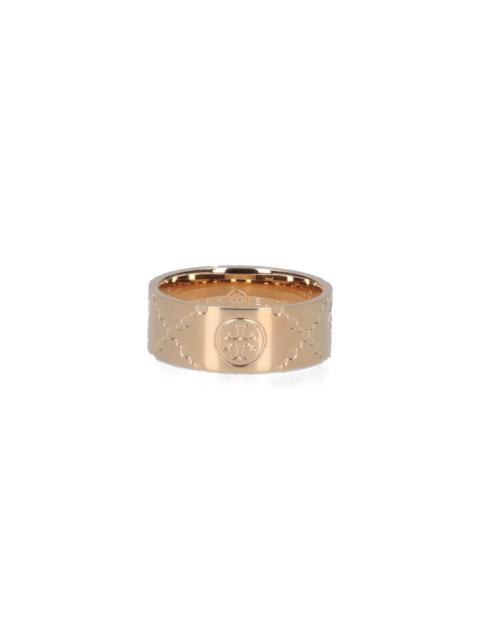 "T MONOGRAM" RING