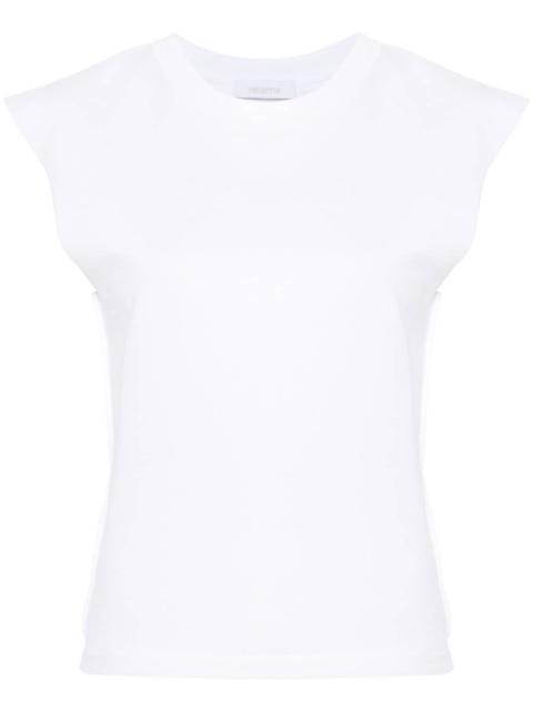 chain-detail cotton T-shirt