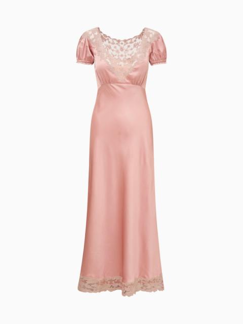 Taylis Satin Lace Maxi Dress