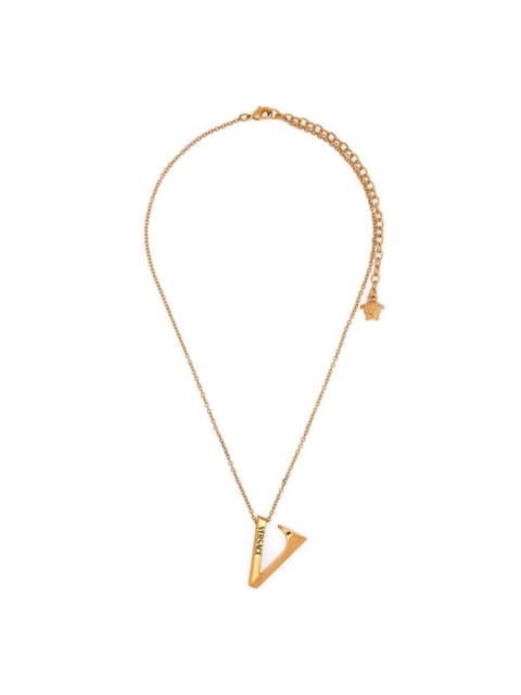 V-pendant necklace