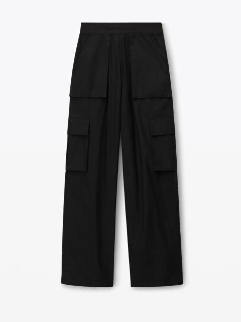 logo waistband cargo  rave pant