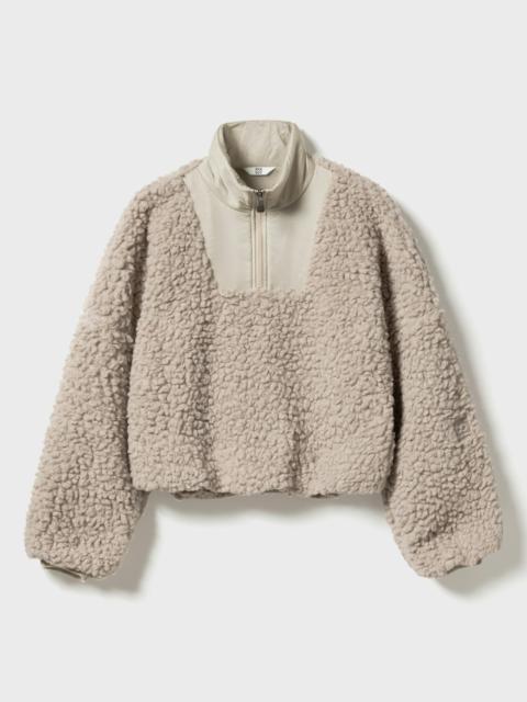 Varmahlíð Shearling Zip Neck