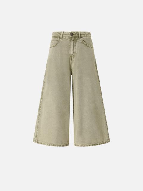 LONG DENIM BERMUDA SHORTS