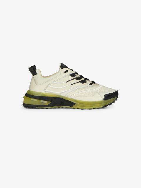 GIV 1 SNEAKERS IN LEATHER AND MESH
