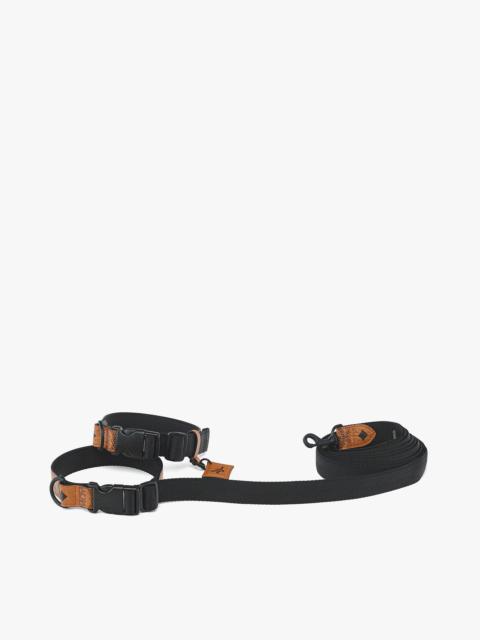 Pet Collar and Crossbody Leash in Visetos