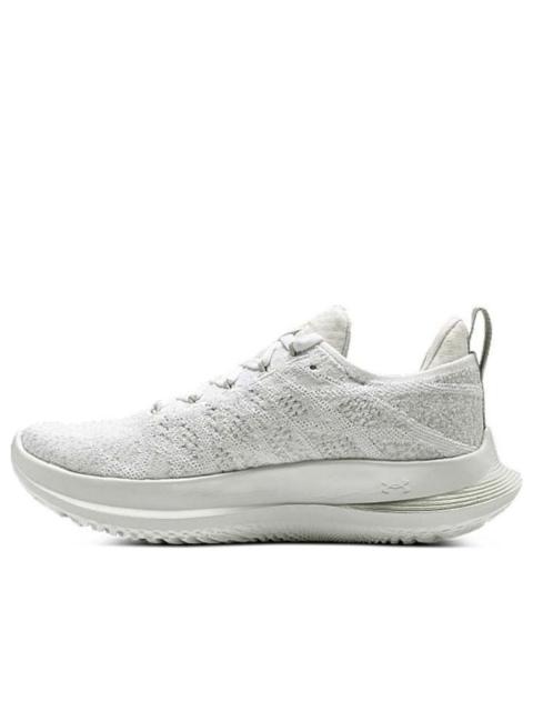 (WMNS) Under Armour Flow Velociti 3 'White Halo Grey' 3026124-103