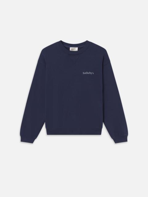 Sotheby's Unisex Crewneck Sweatshirt in Navy