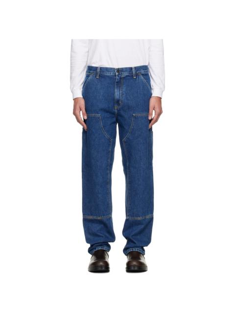 Blue Double Knee Jeans