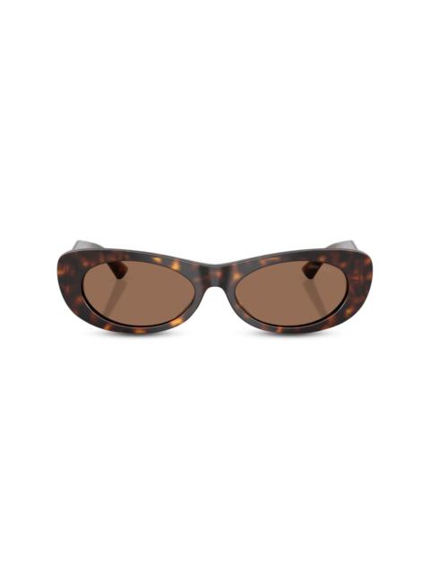 logo-plaque sunglasses