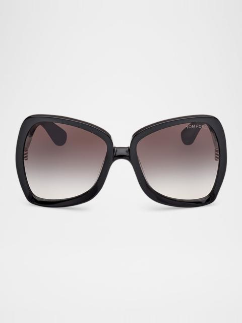 Jerry Butterfly Acetate Sunglasses