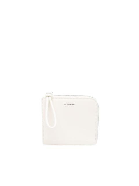 logo-stamp zip-up wallet