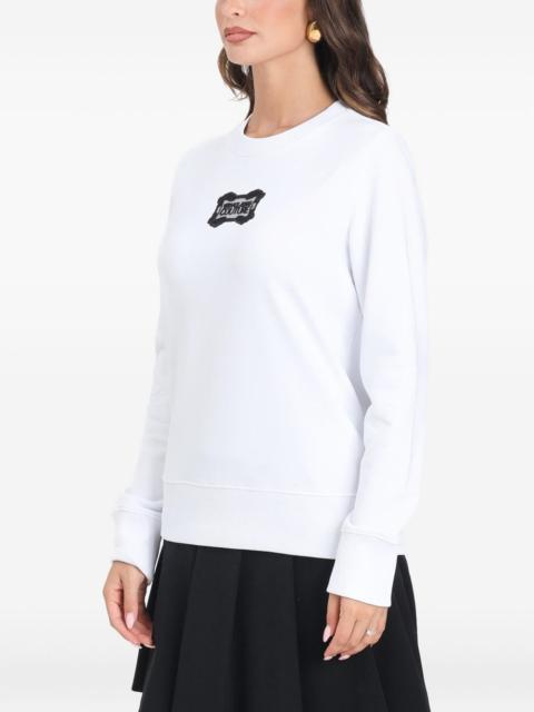 logo-patch sweatshirt