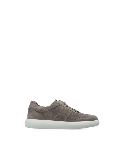 suede panelled sneakers