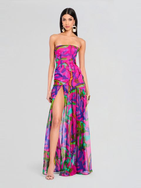 NICOLE SILK CHIFFON DRESS