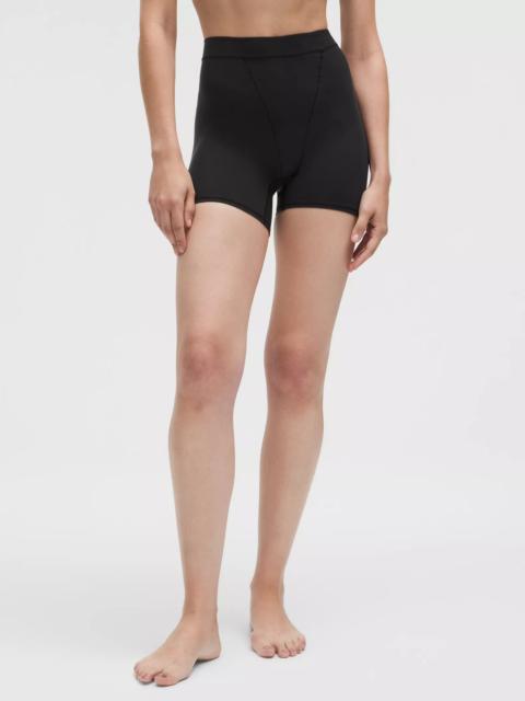 Wundermost Ultra-Soft Nulu Super-High-Rise Boxer Shortie Underwear 5"