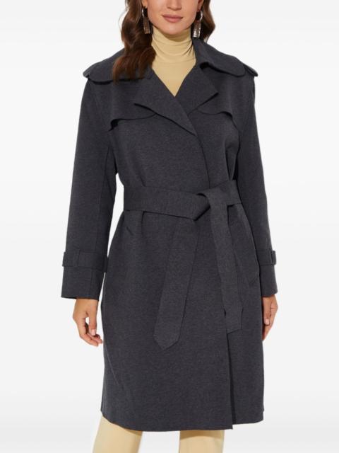 belted trench coat