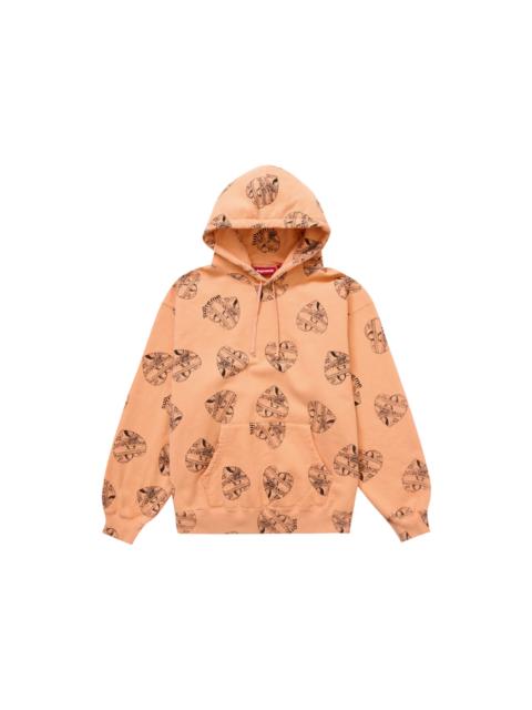 Supreme Love Cash Hooded Sweatshirt Peach