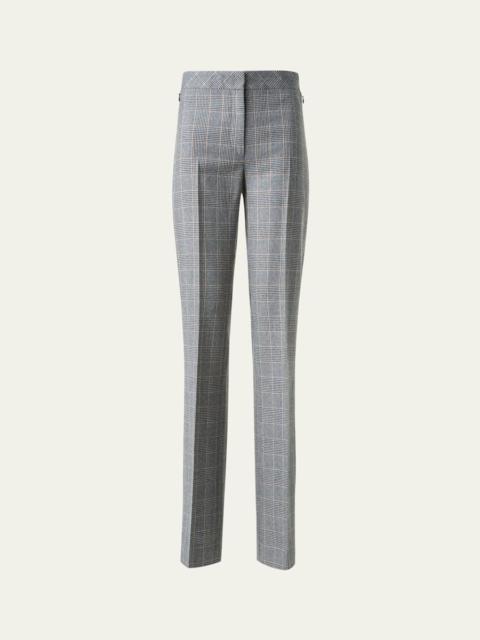 Carl Prince Of Wales Check Cashmere Pants