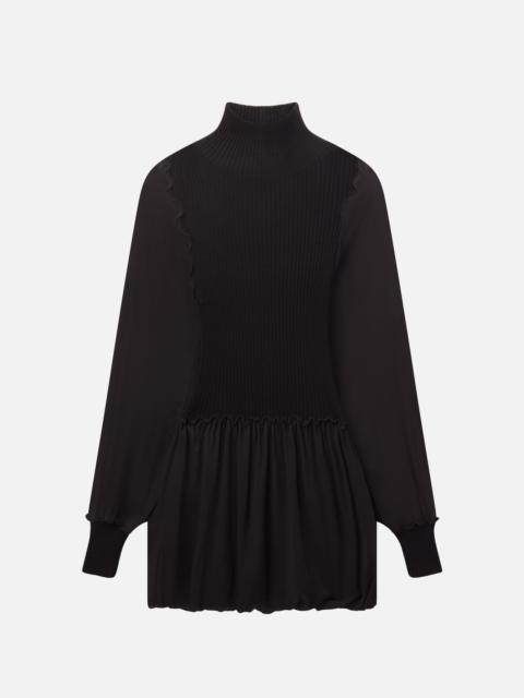 The Sheer Sleeve Dress