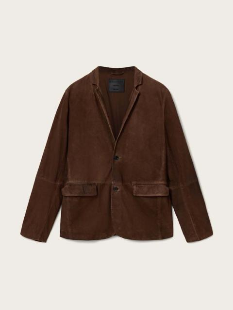 MONET WAXED SUEDE BLAZER