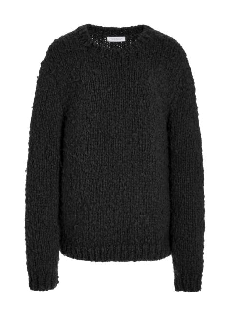 Lawrence Sweater in Black Welfat Cashmere