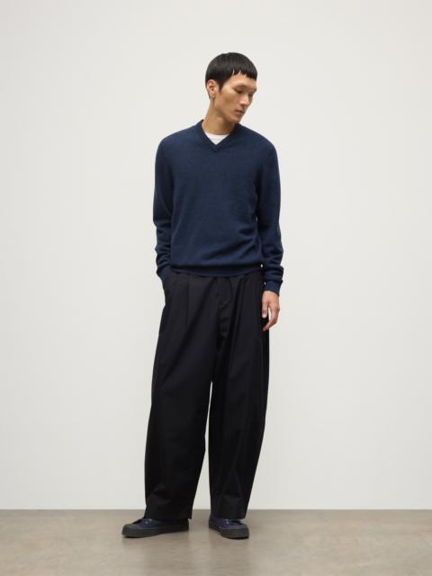 Rory Navy Classic Cashmere V-Neck Jumper