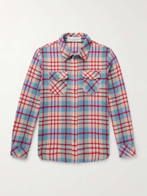 Checked Cashmere Shirt
