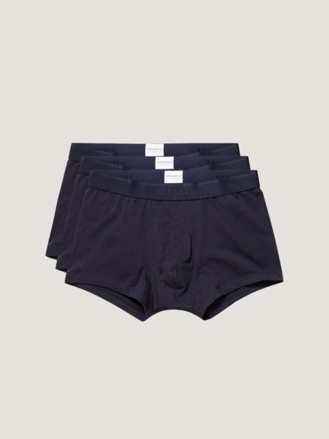 Stretch Cotton Trunks 3‑Pack