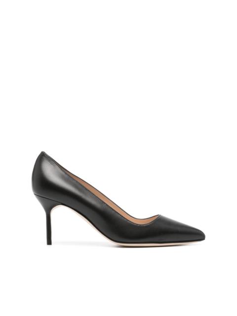 Tora 70mm leather pumps